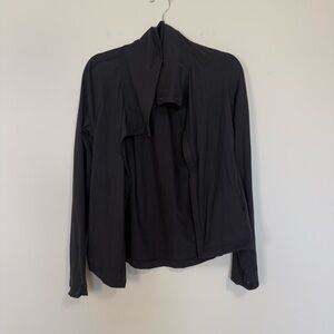 Ivivva Open Front Cardigan Black 12